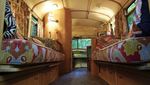 Bus Tua Disulap Jadi Rumah Cozy