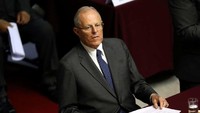 Seperti dilansir AFP dan Reuters, Kamis (22/3/2018), Kuczynski (79) yang mantan bankir Wall Street ini diduga menerima suap dari perusahaan raksasa konstruksi Brasil, Odebrecht. (Foto: Dok. Mariana Bazo/REUTERS)
