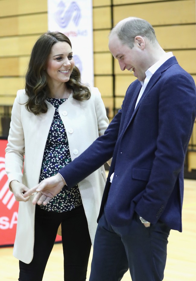 Kate Middleton diperkirakan akan melahirkan pada April 2018. Sebelumnya, Pangeran William dan Kate Middleton telah dikaruniai dua anak, Pangeran George dan Putri Charlotte. (Foto: Getty Images)