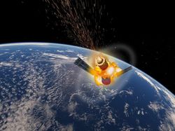 Kondisi Stasiun Antariksa China Sebelum Jatuh ke Bumi