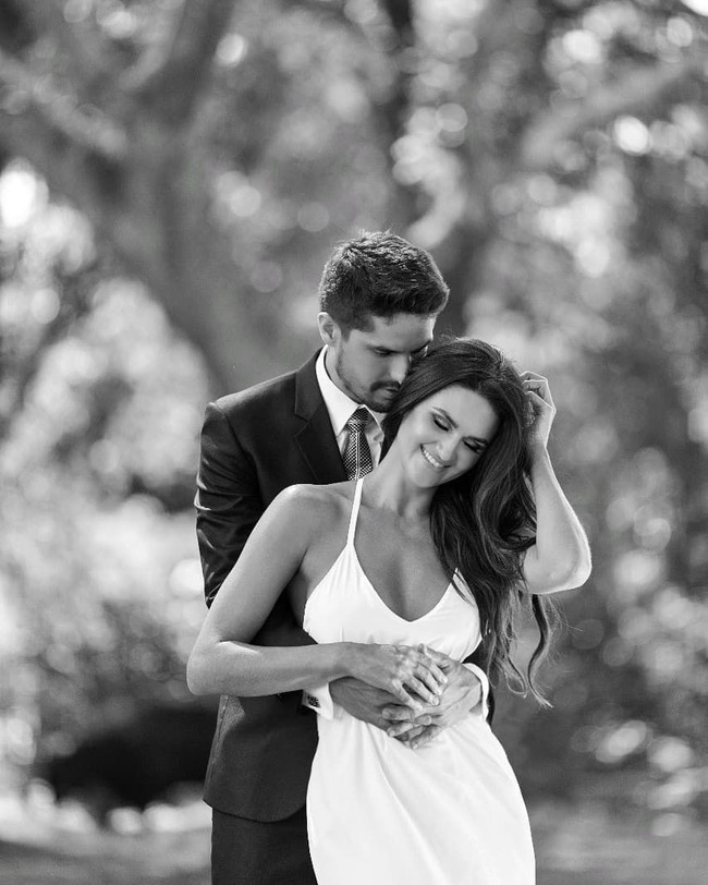 Pada awal Maret kemarin, Leryn baru saja melangsungkan pernikahan dengan kekasihnya, Rodrigo Galeano. Foto: Instagram