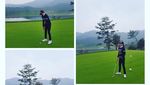 Bugar Banget! Intip Foto-Foto BoA Saat Main Golf