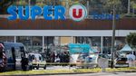 Foto: Suasana Usai Penyandera di Supermarket Prancis Ditembak Mati