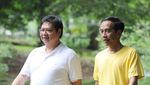 Potret Akrab Jokowi-Airlangga: Joging hingga Beri Makan Kambing