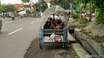 Foto: Asnan, Tukang Becak Jutawan yang Nasibnya Mengenaskan