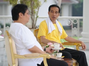 PSI Puji Airlangga Hartarto: Dia Lincah, Jokowi Sangat Puas