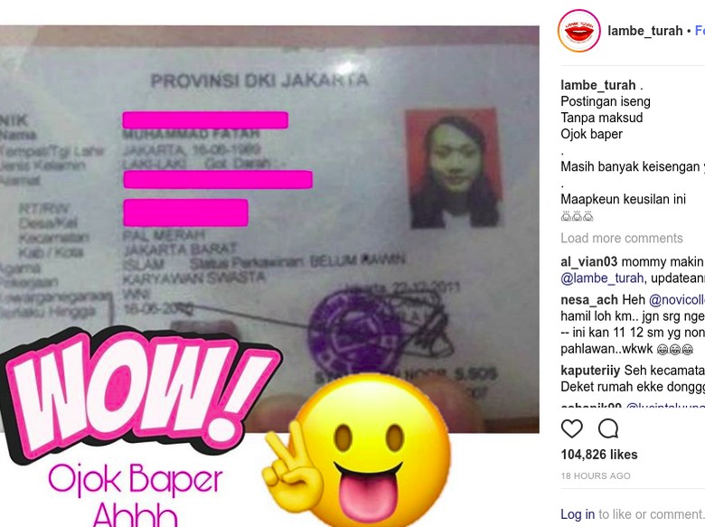 Viralnya Foto Ktp M Fatah Dan Klarifikasi Lucinta Soal