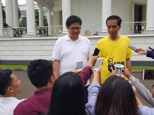 LSI Denny JA: Airlangga Unggul Jadi Cawapres Jokowi dari Parpol