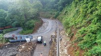 Jalan layang itu  sepanjang 314,77 meter dan lebar 11 meter. Pembangunan jalan layang di Maros ini ditargetkan rampung tahun ini. Pool/Ditjen Bina Marga Kementerian PUPR.