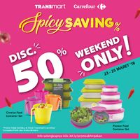 Diskon 70% dan 50% Botol Minum dan Food Container di Akhir Pekan