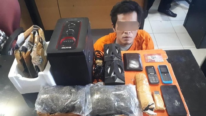 Tidak Jera, Napi di Riau Pesan Ganja 800 Gram