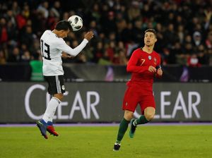 Dua Gol Ronaldo di Injury Time Menangkan Portugal atas Mesir