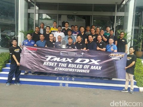 Skuter Yamaha TMAX Rp 299,9 Juta Mulai Dikirim ke Tangan Konsumen