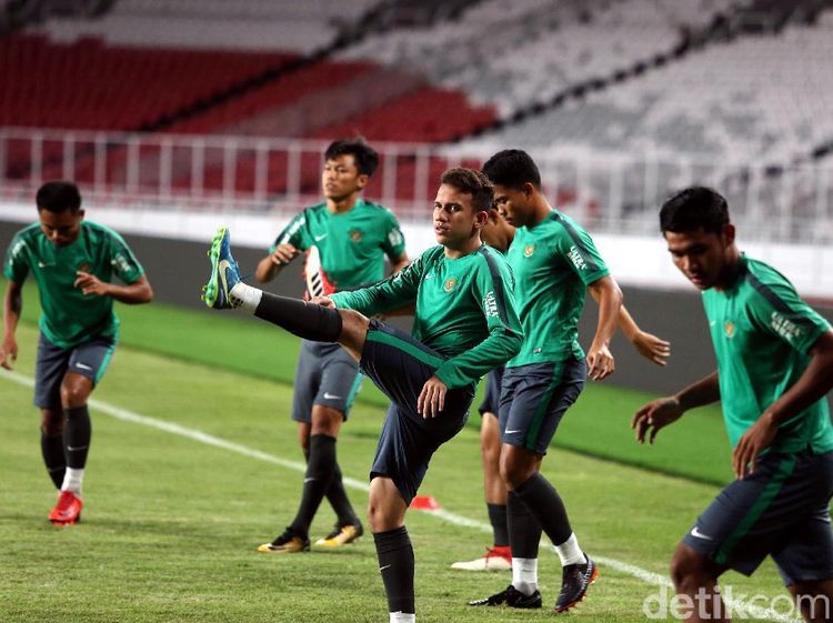 Jelang Lawan Jepang, Egy Maulana cs Berlatih di SUGBK