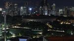 Before After Stadion GBK Jadi Gelap Saat Earth Hour