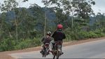 Jalan Perbatasan di Kalimantan, Dulu Rusak Sekarang Mulus