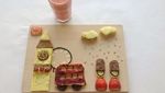 Kreatif! Menu Sarapan Ini Dibentuk Jadi Taman hingga Ruang Tamu