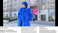 Padahal sebelumnya Syahrini selalu membantah dapat endorse luar biasa besar dari biro umrah dan haji bermasalah tersebut. Nggak heran ketika pose melanggar aturan di monumen Holocaust, Berlin, Jerman, Syahrini kembali diungkit netizen. Foto: Syahrini diledek netizen karena insiden Holocaust / ist