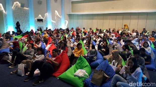 Keramaian acara d'Traveler Gathering 