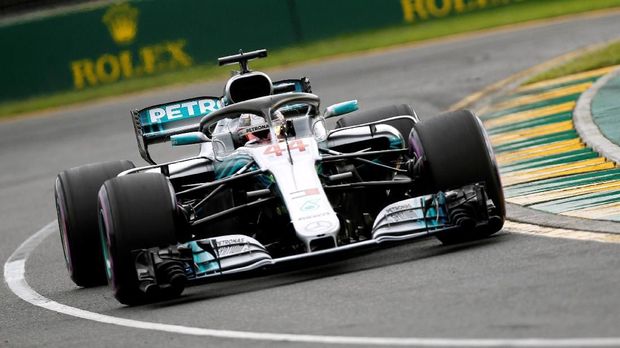 Lewis Hamilton akan memulai balapan F1 GP Azerbaijan di posisi kedua.