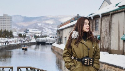 Foto-foto Raisa Bikin Pingin ke Jepang