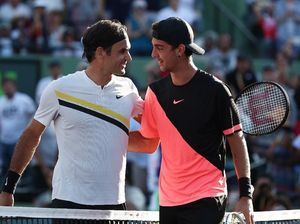 Federer Ditumbangkan Petenis Peringkat 175 Dunia