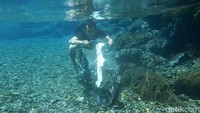 Propertinya antara lain motor, tenda dome dan TV (Arbi Anugrah/detikTravel)