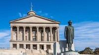 Tennessee Capitol Building, Amerika Serikat, dibangun pada tahun 1845-1959. The Tennessee capitol, memiliki desain yang mengesankan namun sederhana/Foto: Alamy.