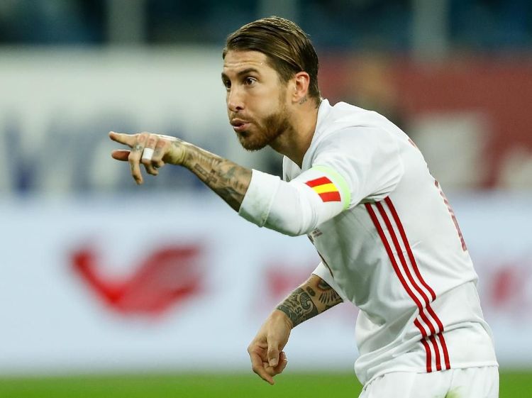Sergio Ramos dan Pemain-Pemain dengan Caps Terbanyak