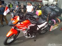 Pria Indonesia Ini Bermotor Sendirian dari Jakarta ke London