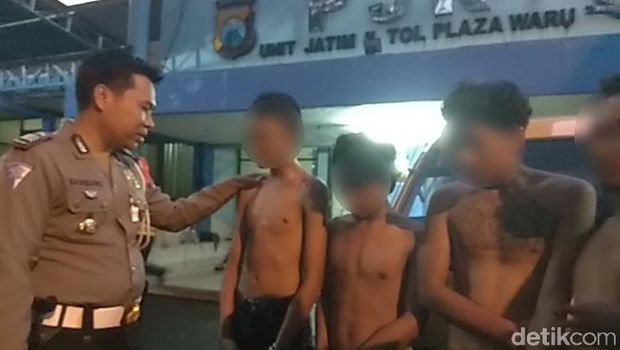 Dua dari empat pelaku masih di bawah umur