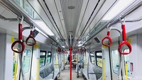 Badan kereta terbuat dari aluminium, dan penggunaan teknologinya cukup tinggi seperti yang dipakai di pesawat. Istimewa/Jakpro.