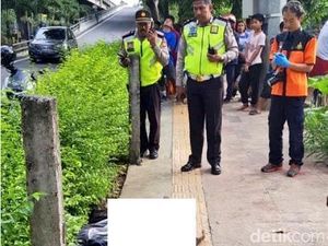 Mayat Ditemukan di Exit Tol Cempaka Putih, Diduga Dibunuh