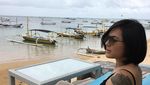 Foto: Poppy Sovia yang Gemar Wisata Alam