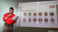 Sekjen PSI Raja Juli Antoni sorongkan 12 cawapres ke Jokowi.