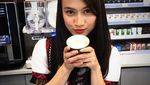 Begini Gaya Makan Si Cantik Melody, Mantan Personel JKT 48