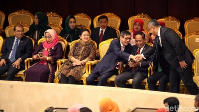 Sejumlah Tokoh Hadiri Pelantikan Pimpinan MPR