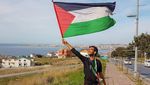 Foto: Aksi Traveler Swedia yang Jalan Kaki demi Palestina
