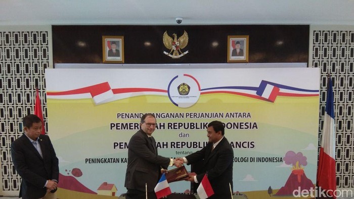 RI-Prancis Kerja Sama Pantau Gunung Berapi di Maluku