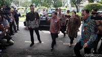 JK terlihat hadir bersama Menko PMK Puan Maharani.