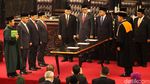 Cak Imin dkk Dilantik, Begini Formasi Duduk 8 Pimpinan MPR