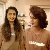 Dengan potongan shaggy bervolume memberikan kesan yang lebih glamour seketika.  Foto: Istimewa