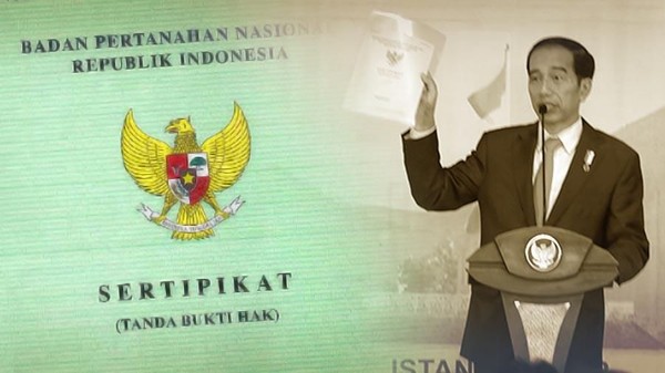 Cerita di Balik Jokowi Bagi-bagi Sertifikat Tanah Gratis