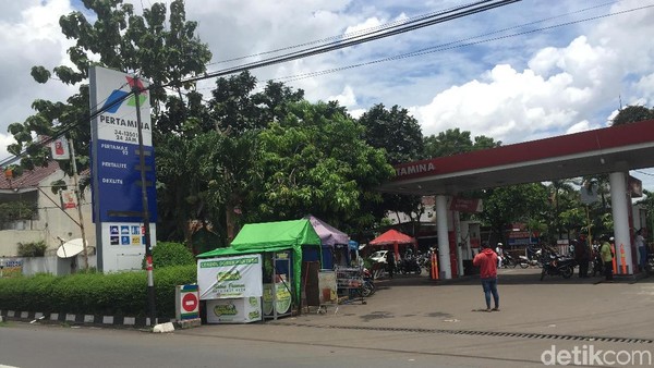 Ini SPBU di Condet yang Viral Isi Bensin Nissan Serena Lebihi Tangki