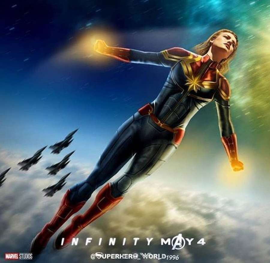 Melihat Penampilan Brie Larson Sebagai Captain Marvel