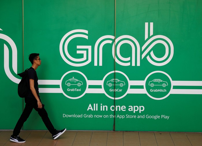 Logo Grab. Foto: Reuters Logo Grab. Foto: Reuters