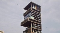 Tidak ada rumah lain di sekitarnya yang bisa membandingi kemegahan Antilia. vanityfair.com/Istimewa.