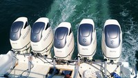 Saat peluncuran mesin baru ini, salah satu kapat cepat milik Gangga Express telah menggunakan mesin DF325A. Kelima mesin baru tersebut juga digunakan langsung untuk sea trial dengan rute pantai Serangan-Nusa Lembongan. Tujuannya guna mencoba kemampuan mesin.