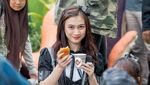 Begini Gaya Makan Si Cantik Melody, Mantan Personel JKT 48