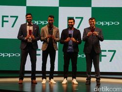 Meriah! Peluncuran Oppo F7 di Negeri Bollywood